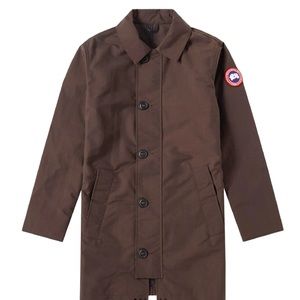 New Authentic CANADA GOOSE WAINWRIGHT COAT in Charred Wood size Medium